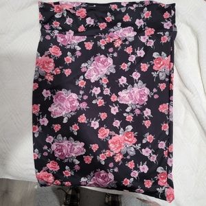 Torrid-Floral pencil skirt